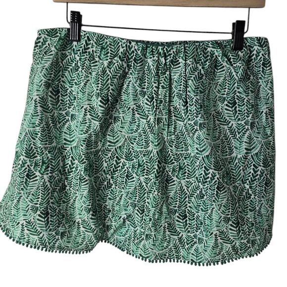 NWT Cecilia Pettersson by Anthropologie sz M Palm Swing Tube Top crop tropical - Picture 1 of 4